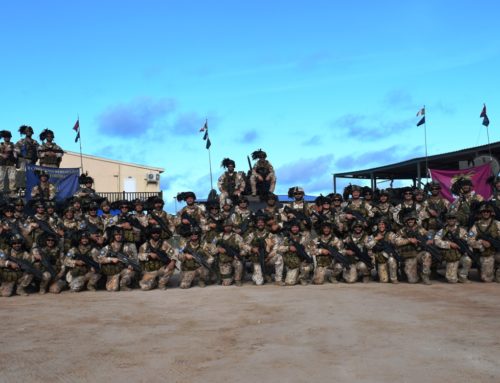 THE FORCE PROTECTION UNIT (FPU) OF EUROPEAN UNION TRAINING MISSION SOMALIA (EUTM-S).
