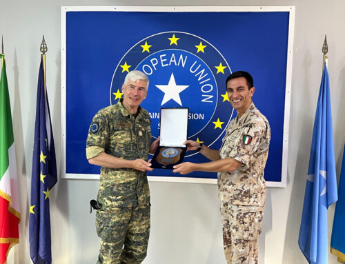 The Chairman of the European Union Military Committee (CEUMC) visits EUTM – S